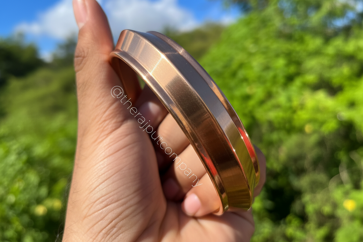 Copper Classic Punjabi Kada