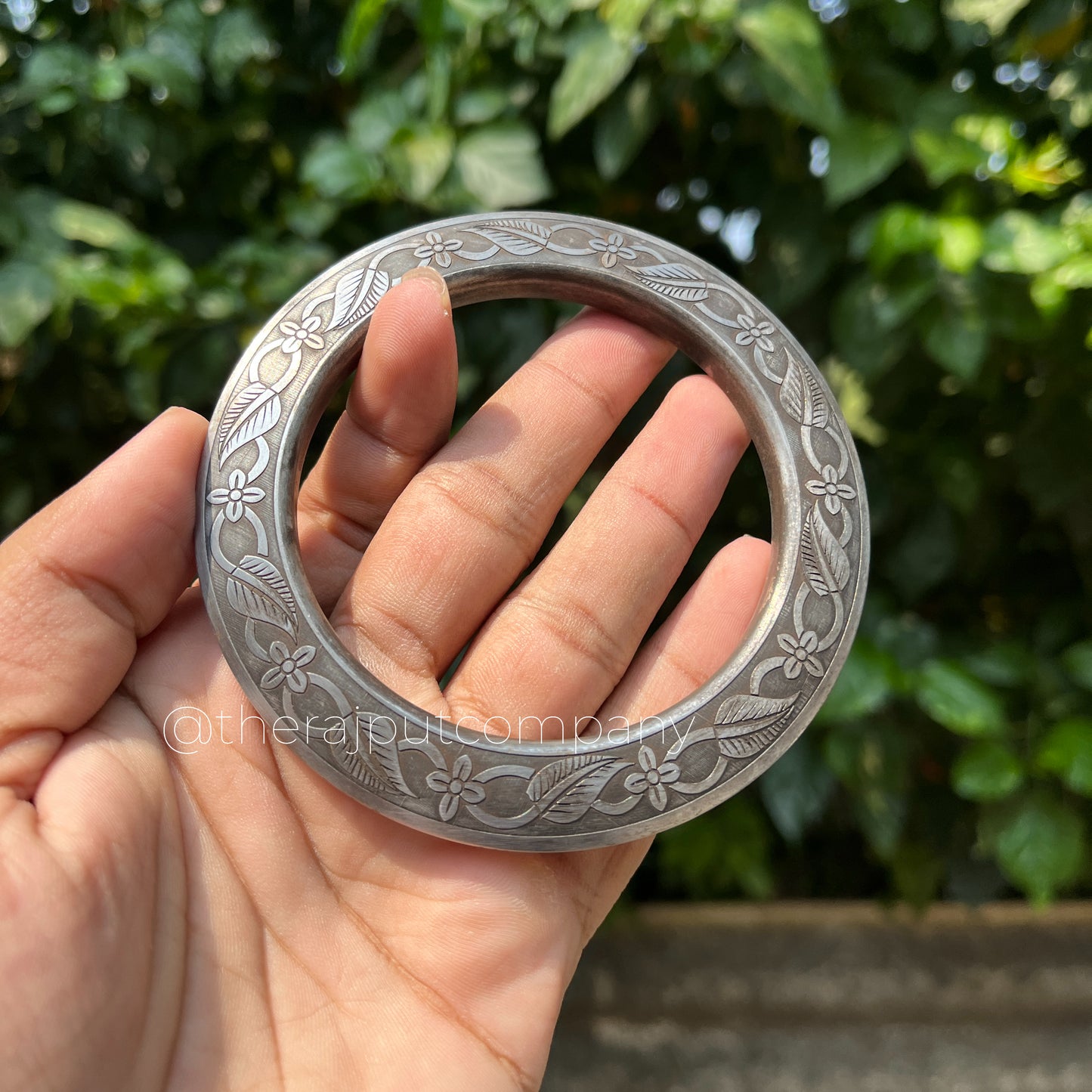 Sarbloh Engraved Kada 180G
