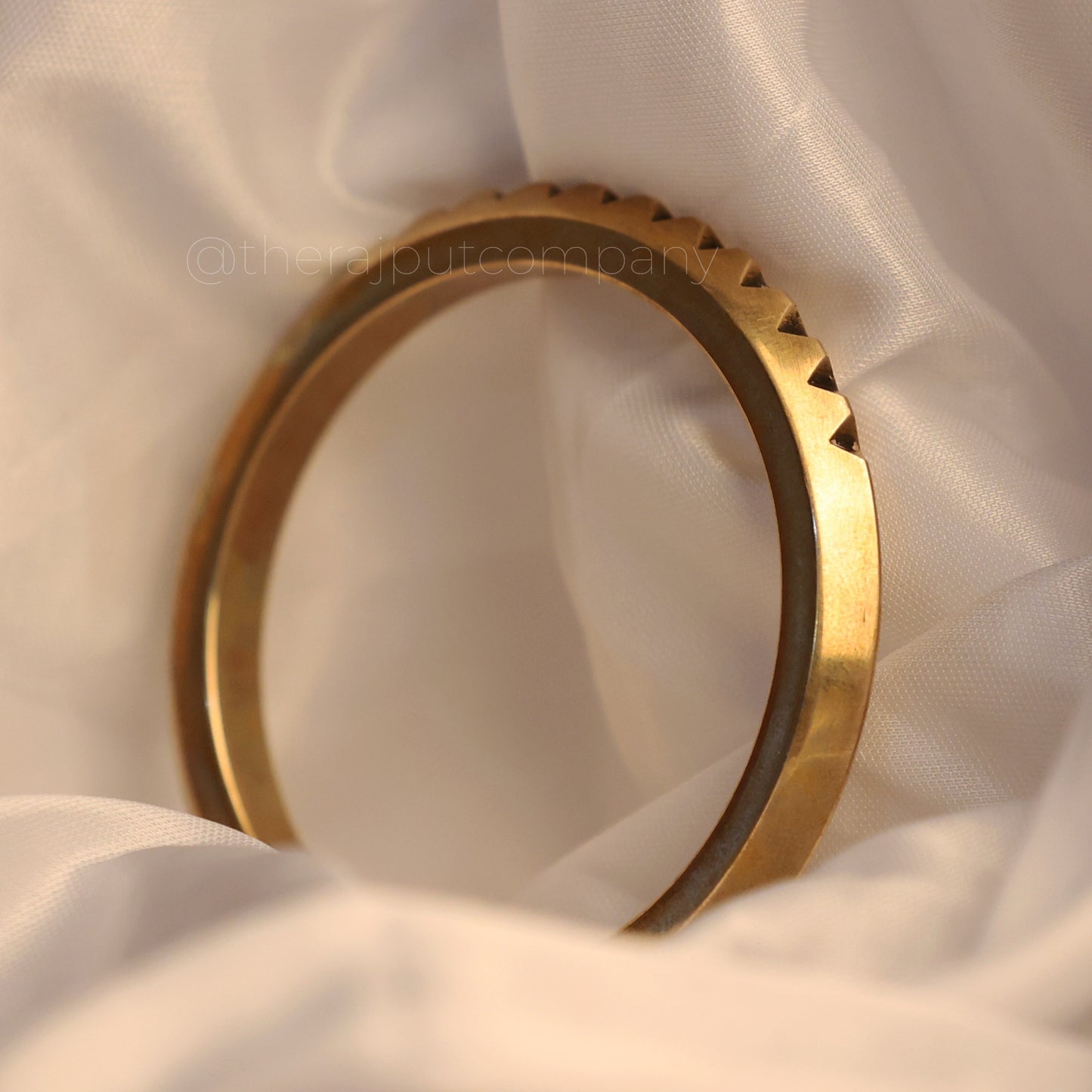 Bronze Lightweight Spiked Kada