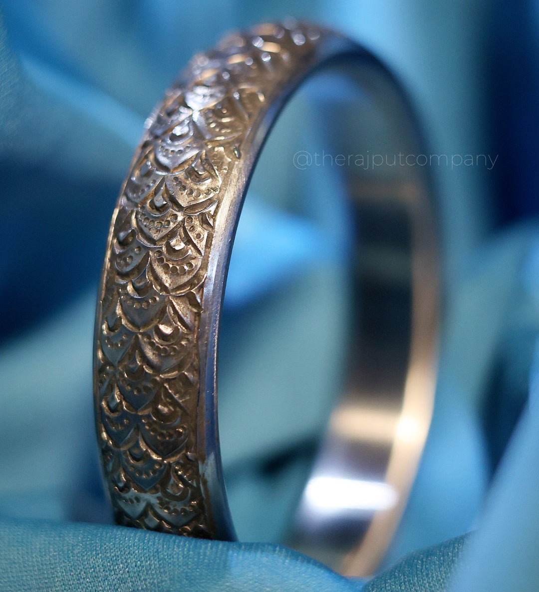 Pure Sarbloh Handmade Kada 'Minari'