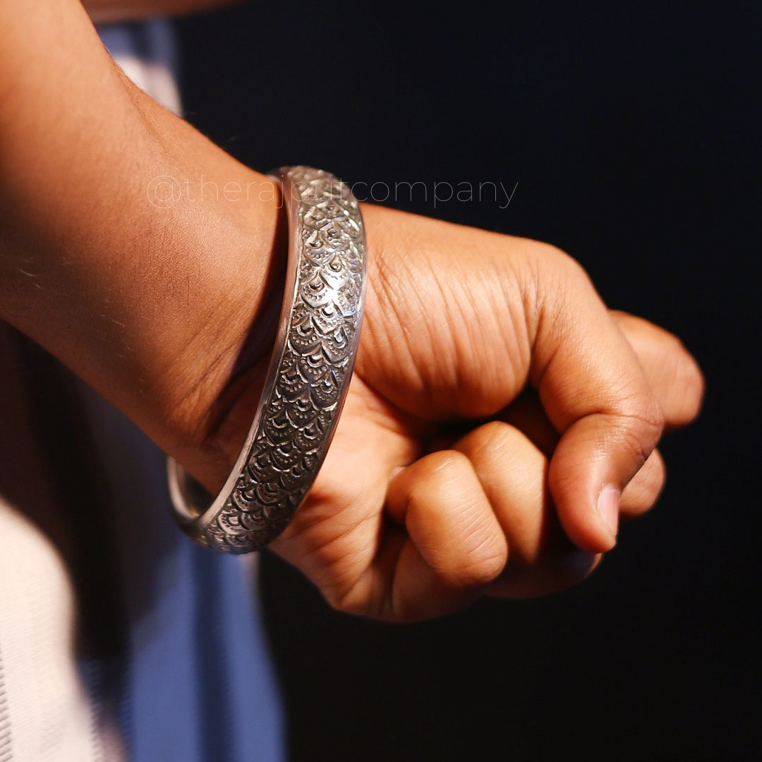 Pure Sarbloh Handmade Kada 'Minari'