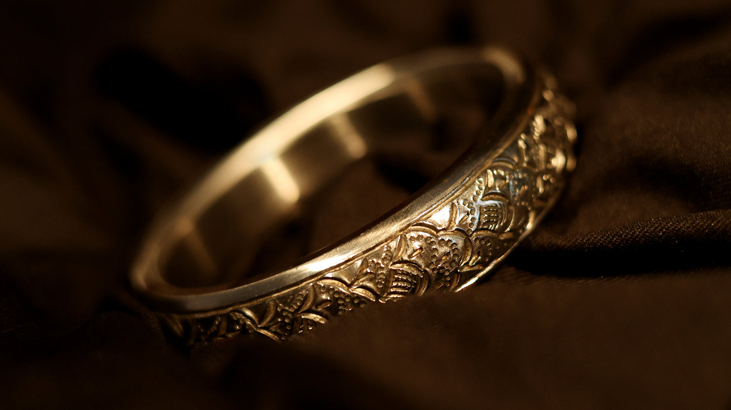 Pure Sarbloh Handmade Kada 'Nargis'