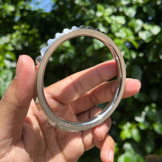 Steel Lightweight Spiked Kada