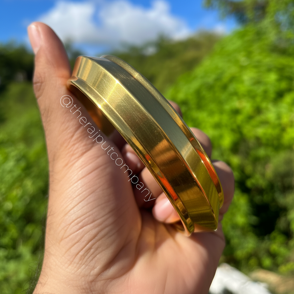Brass Classic Punjabi Kada