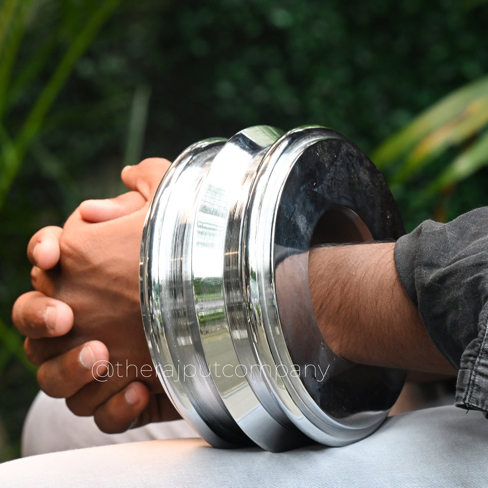7kg Steel Kada – The Rajput Company