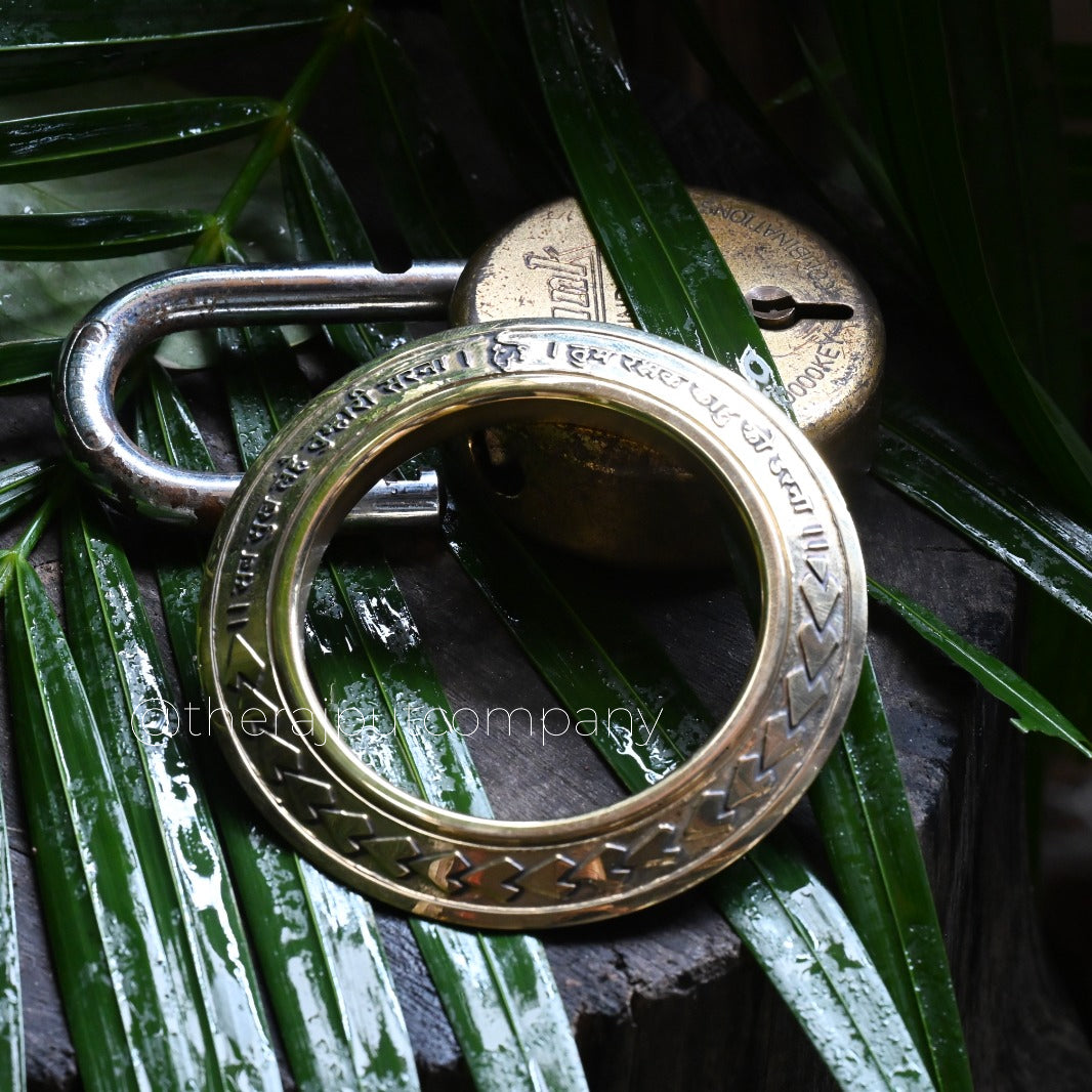 Custom handcrafted brass kada