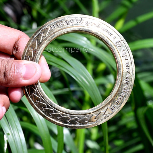 Custom handcrafted brass kada