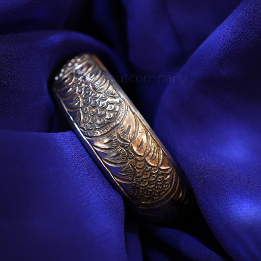 Pure Sarbloh Handmade Kada 'Suraahi'