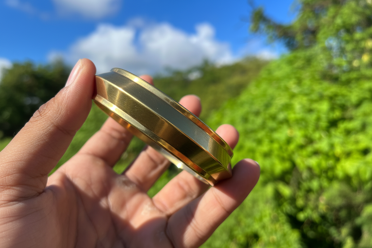 Brass Classic Punjabi Kada