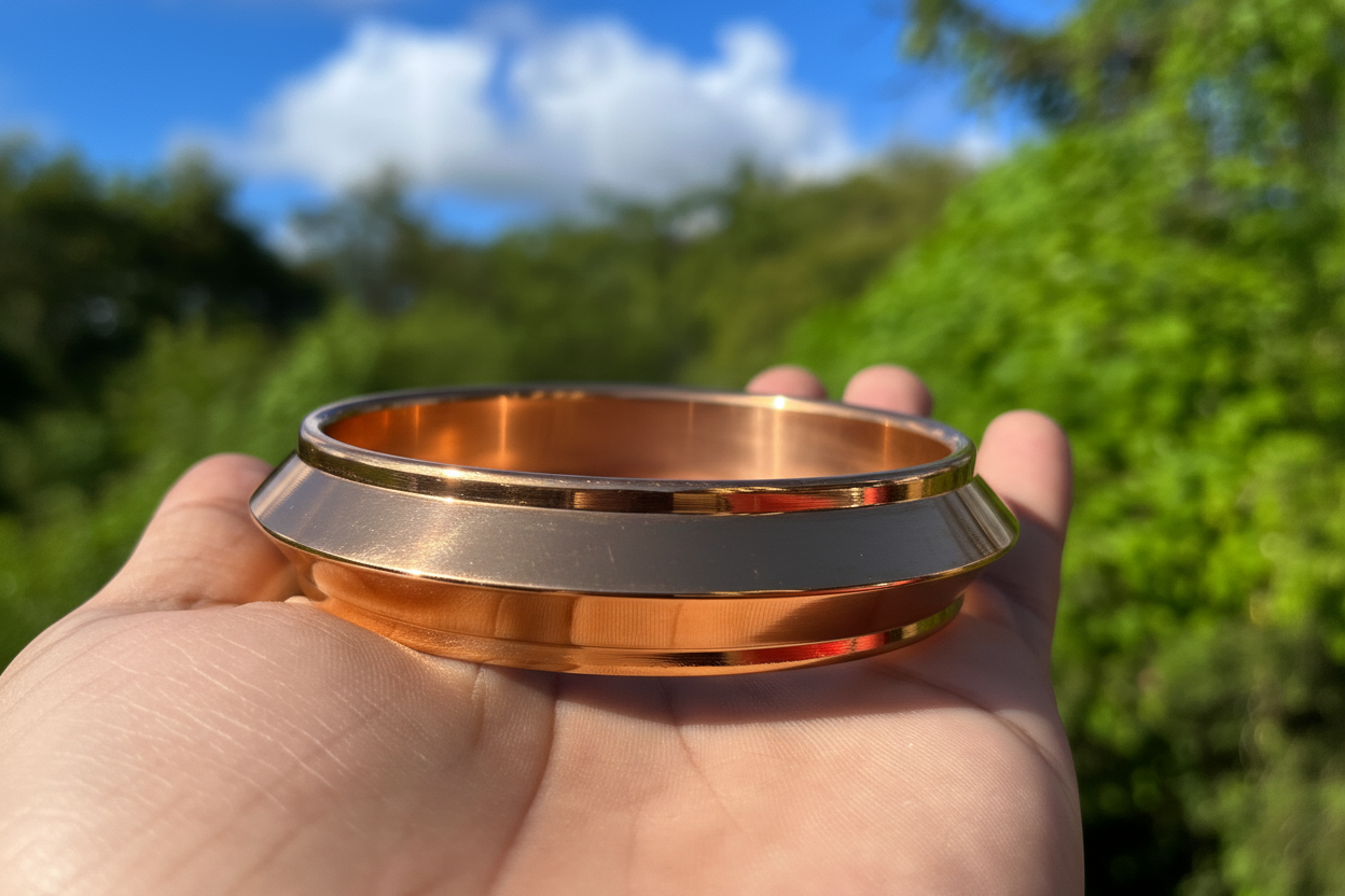 Copper Classic Punjabi Kada