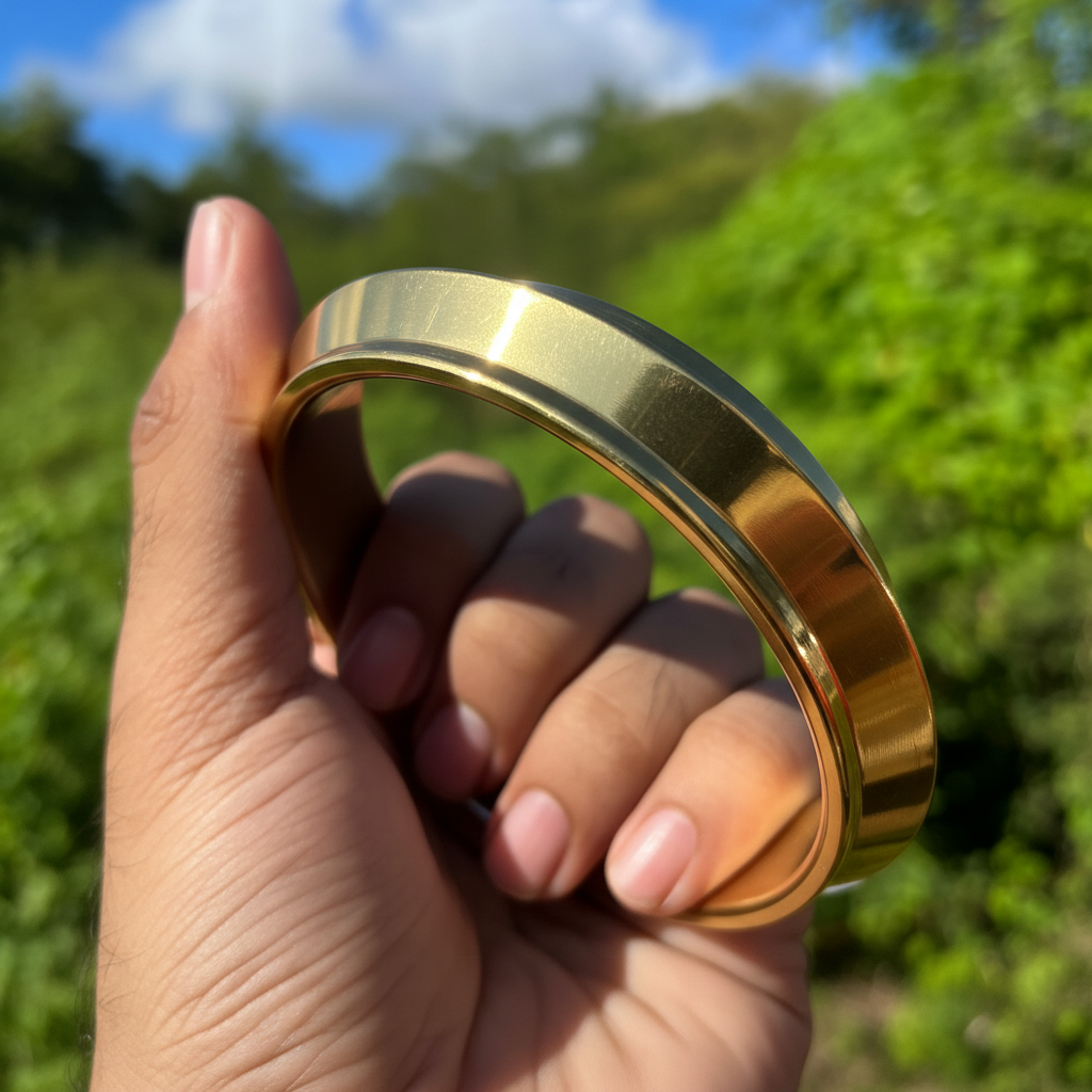 Brass Classic Punjabi Kada